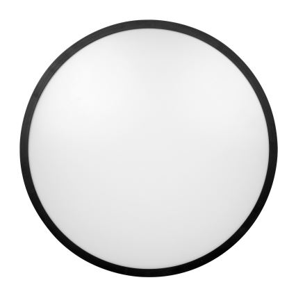 Brilagi - LED потолочный светильник для ванной комнаты с датчиком ZENNA LED/12W/230V, диаметр 25 см, IP44, черный + пульт дистанционного управления