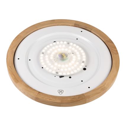 Brilagi - LED Потолочная лампа BELLADONNA LED/36W/230V диаметром 50 см белая/дуб
