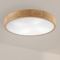 Brilagi - LED Потолочная лампа CARVALHO 4xE27/60W/230V дуб ø 57,5 см