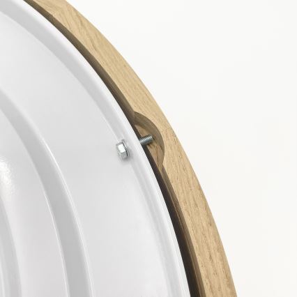 Brilagi - LED Потолочная лампа CARVALHO 4xE27/60W/230V дуб ø 57,5 см