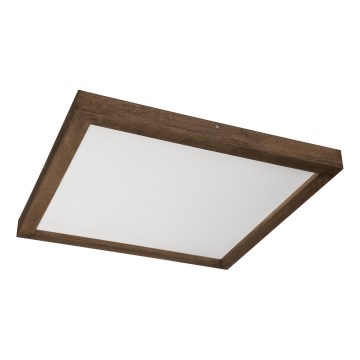 Brilagi - LED Потолочная лампа WOODY FRAME LED/50W/230V 60x60 см IP44 орех