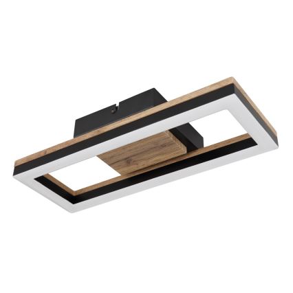 Brilagi - Диммируемый потолочный светильник VELVET SQUARE LED/24W/230V 43x43 см 3000/4000/6500K + пульт дистанционного управления розовый