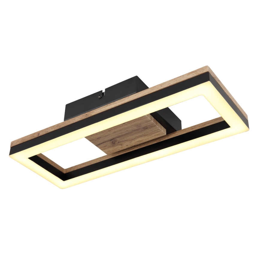 Brilagi - Диммируемый потолочный светильник VELVET SQUARE LED/24W/230V 43x43 см 3000/4000/6500K + пульт дистанционного управления розовый