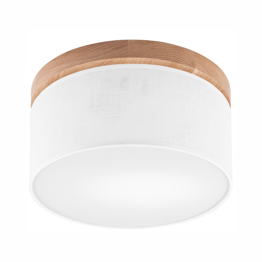 Brilagi - LED Потолочный светильник BELLADONNA 1xE27/15W/230V диаметр 30 см белый/дуб