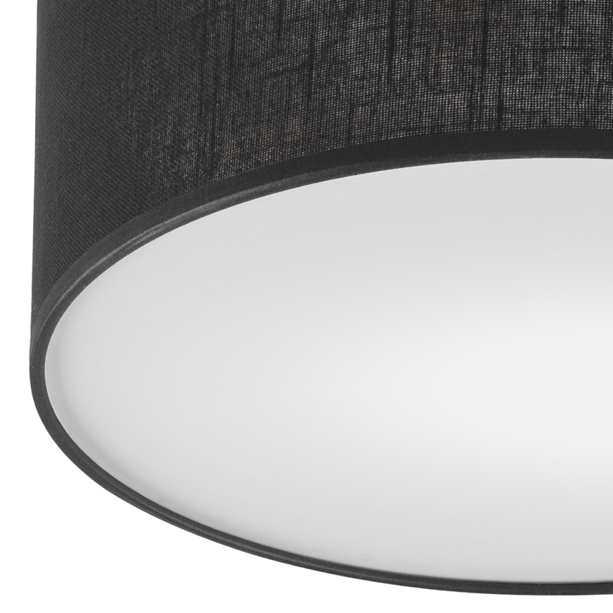 Brilagi - LED Потолочный светильник BELLADONNA 1xE27/15W/230V диаметр 30 см черный/сосна