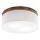Brilagi - LED Потолочный светильник BELLADONNA 2xE27/15W/230V диаметр 40 см белый/дуб вишня