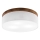 Brilagi - LED Потолочный светильник BELLADONNA 3xE27/15W/230V диаметр 50 см белый/дуб вишня