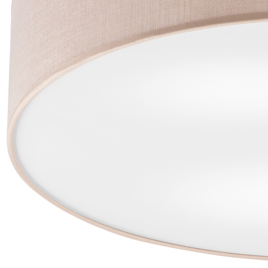 Brilagi - LED Потолочный светильник BELLADONNA 3xE27/15W/230V диаметр 50 см бежевый/сосна