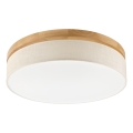 Brilagi - LED потолочный светильник BELLADONNA LED/36W/230V диаметр 50 см кремовый/дуб