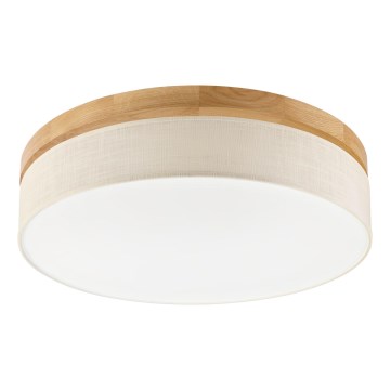 Brilagi - LED потолочный светильник BELLADONNA LED/36W/230V диаметр 50 см кремовый/дуб