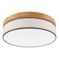 Brilagi - LED Потолочный светильник BELLADONNA LED/36W/230V диаметром 40 см кремовый/дуб