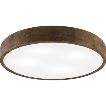 Brilagi - LED Потолочный светильник CARVALHO 4xE27/60W/230V орех Ø 57,5 см