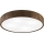 Brilagi - LED Потолочный светильник CARVALHO 4xE27/60W/230V орех Ø 57,5 см