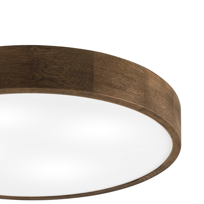 Brilagi - LED Потолочный светильник CARVALHO 4xE27/60W/230V орех Ø 57,5 см