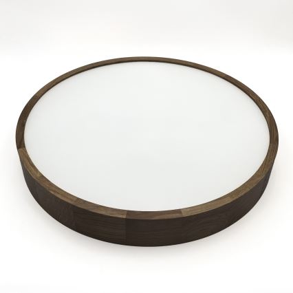 Brilagi - LED Потолочный светильник CARVALHO 4xE27/60W/230V орех Ø 57,5 см
