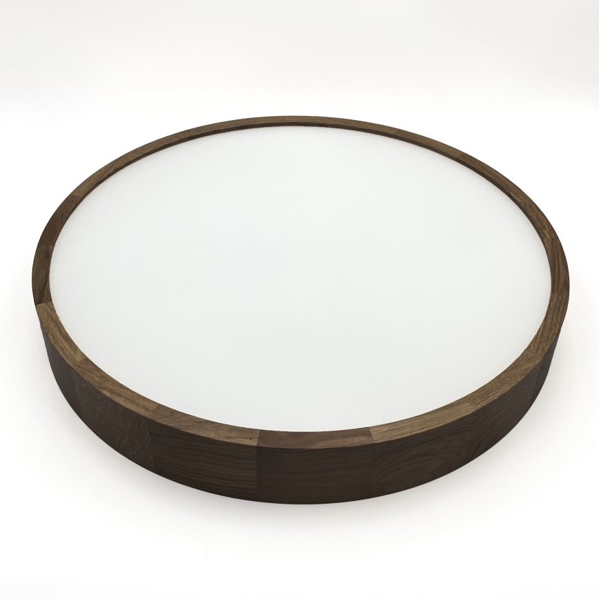 Brilagi - LED Потолочный светильник CARVALHO 4xE27/60W/230V орех Ø 57,5 см