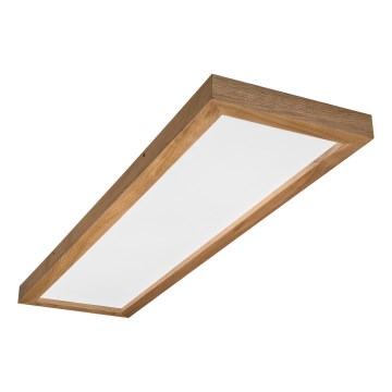 Brilagi - LED потолочный светильник для ванной WOODY FRAME LED/50W/230V 120x30 см IP44 дуб