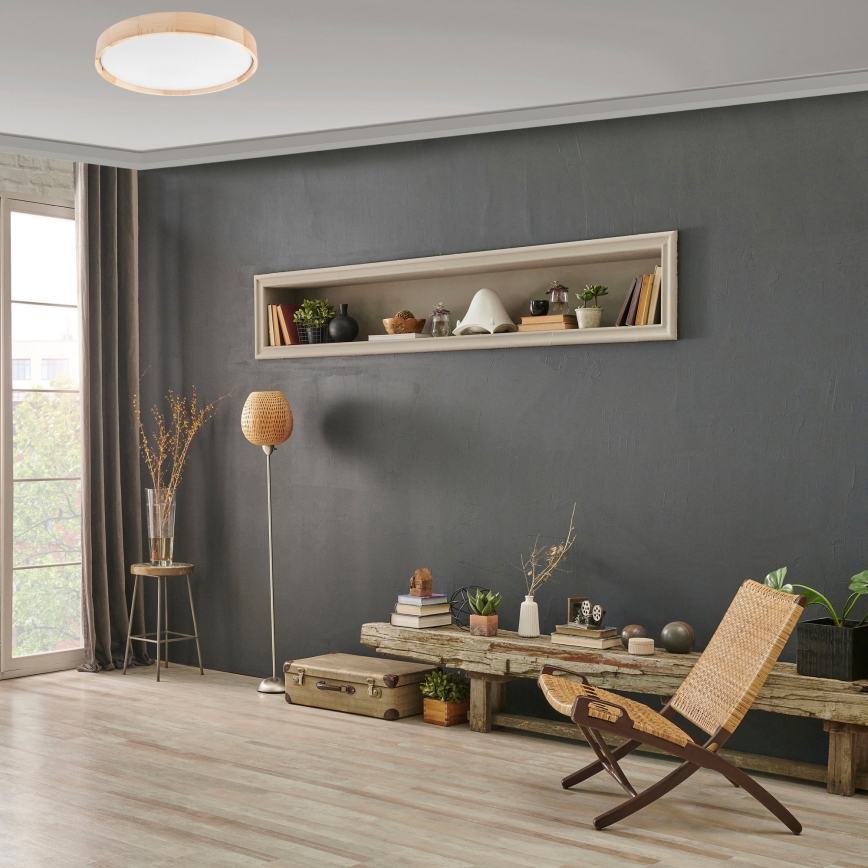 Brilagi - Светодиодный регулируемый потолочный светильник MANAROLA SMART LED/36W/230V 2700-6500K диаметр 51 см Wi-Fi Tuya + дистанционное управление