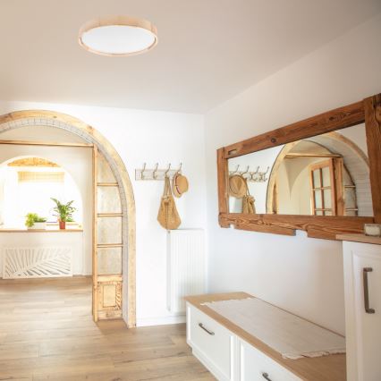 Brilagi - Светодиодный регулируемый потолочный светильник MANAROLA SMART LED/36W/230V 2700-6500K диаметр 51 см Wi-Fi Tuya + дистанционное управление