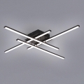 Brilagi - LED потолочный светильник STRIPES LED/37W/230V 68x68 см черный