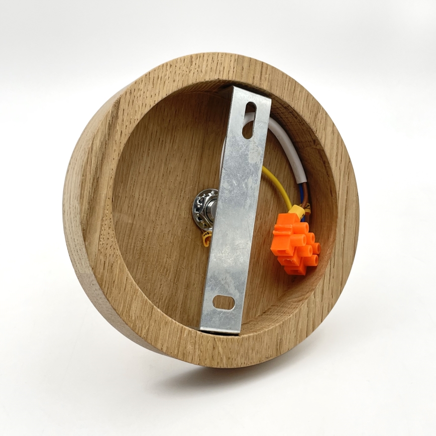 Brilagi - LED  Припотолочная люстра ANTHONY 1xE14/60W/230V дуб/черный