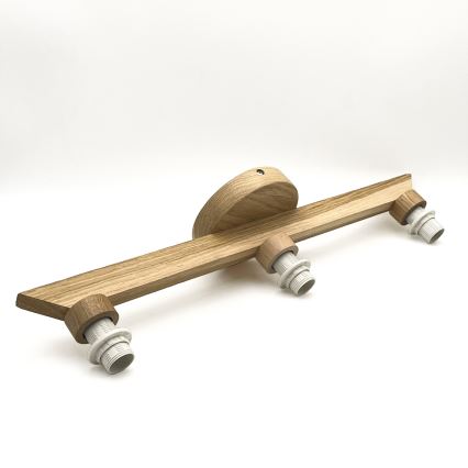 Brilagi - LED  Припотолочная люстра ANTHONY 3xE14/40W/230V дуб/черный