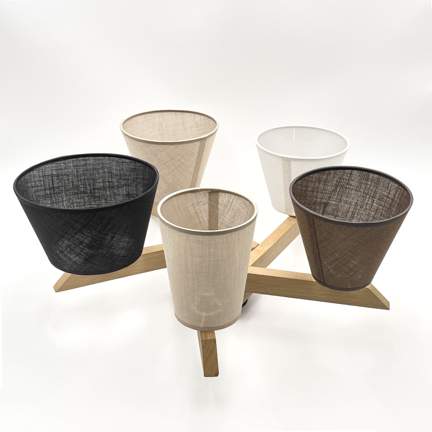 Brilagi - LED  Припотолочная люстра ANTHONY 5xE14/40W/230V дуб