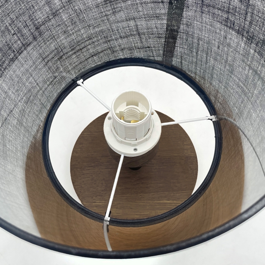 Brilagi - LED  Припотолочная люстра ANTHONY 1xE14/60W/230V дуб/черный