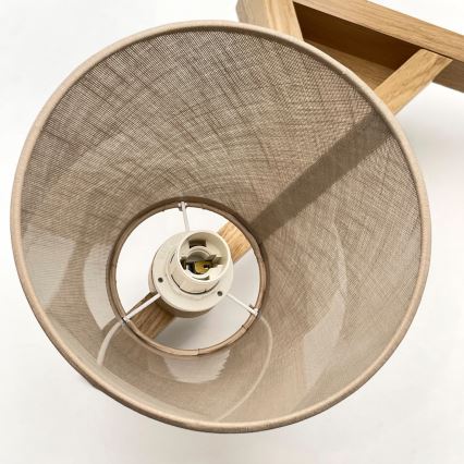 Brilagi - LED  Припотолочная люстра ANTHONY 3xE14/40W/230V дуб/бежевый