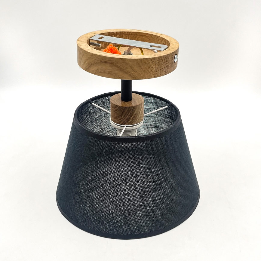 Brilagi - LED  Пристельова люстра ANTHONY 1xE14/60W/230V дуб/чорний