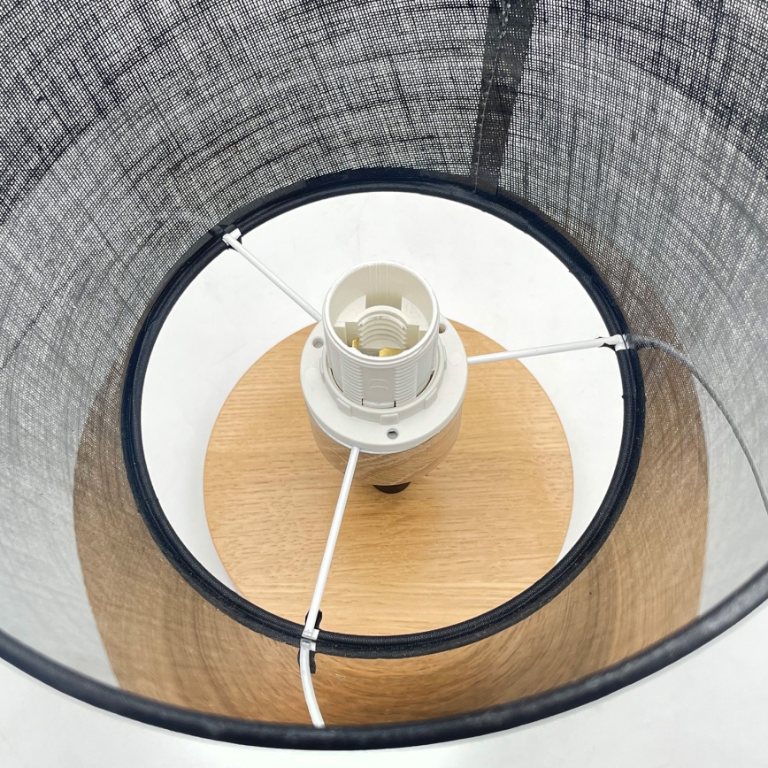 Brilagi - LED  Пристельова люстра ANTHONY 1xE14/60W/230V дуб/чорний