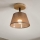 Brilagi - LED  Пристельова люстра ANTHONY 1xE14/60W/230V дуб/коричневий
