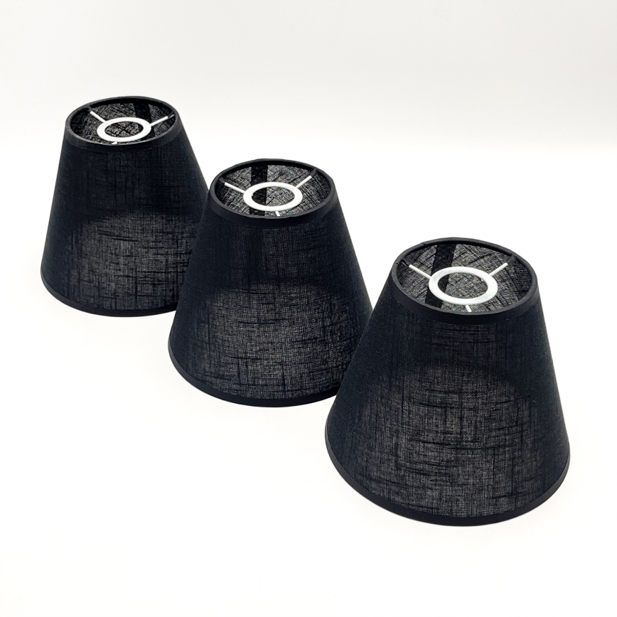 Brilagi - LED  Пристельова люстра ANTHONY 3xE14/40W/230V дуб/чорний