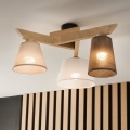 Brilagi - LED  Пристельова люстра ANTHONY 3xE14/40W/230V дуб