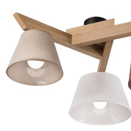 Brilagi - LED  Пристельова люстра ANTHONY 3xE14/40W/230V дуб