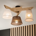 Brilagi - LED  Пристельова люстра ANTHONY 3xE14/40W/230V дуб