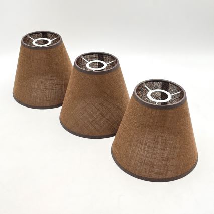 Brilagi - LED  Пристельова люстра ANTHONY 3xE14/40W/230V дуб/коричневий