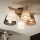 Brilagi - LED  Пристельова люстра ANTHONY 5xE14/40W/230V дуб