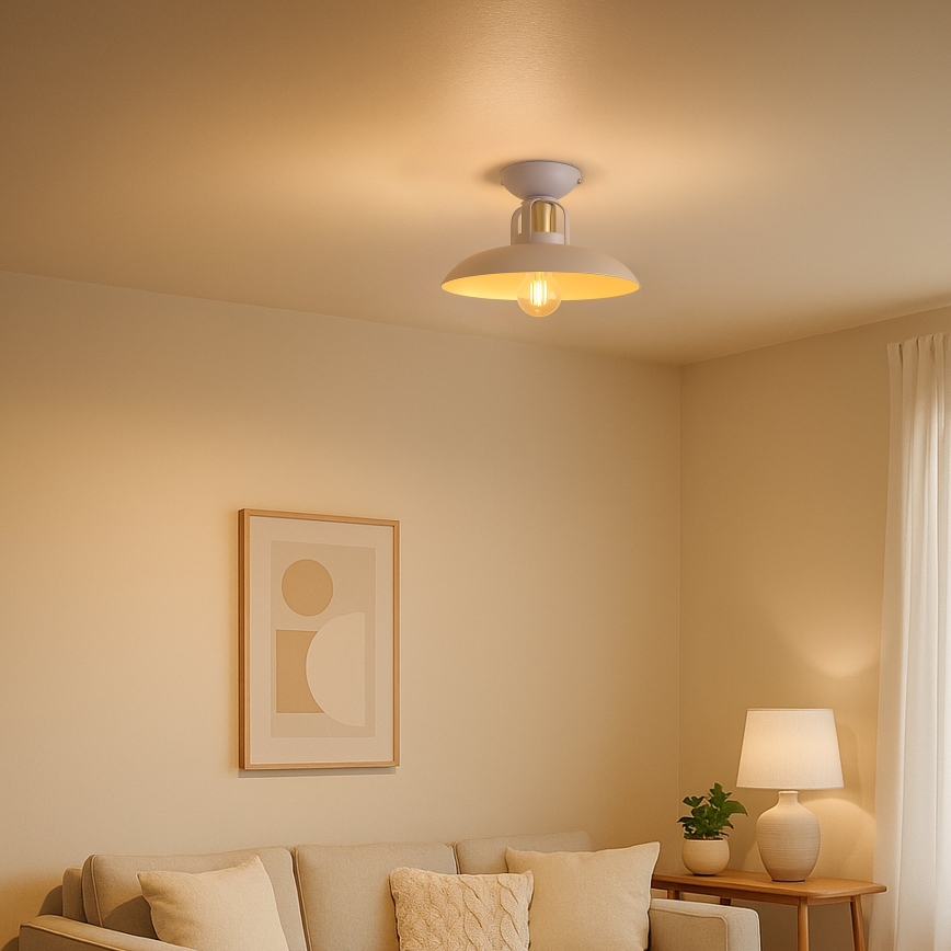 Brilagi - LED Пристельова люстра FLAMENGO 1xE27/60W/230V бежевий