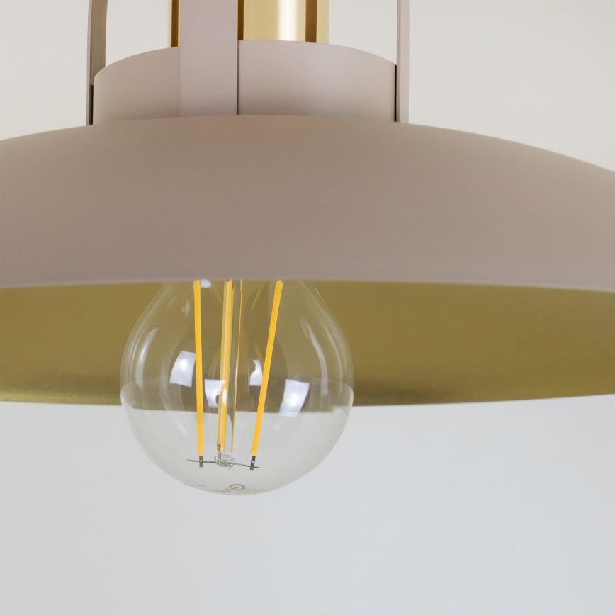 Brilagi - LED Пристельова люстра FLAMENGO 1xE27/60W/230V бежевий