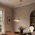 BRILAGI - LED регульована люстра на штанзі IRONBEAM 1xE27/60W/230V бежева