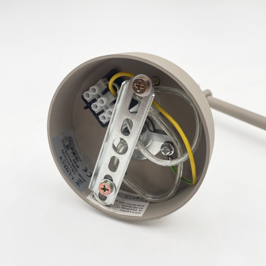 BRILAGI - LED регульована люстра на штанзі IRONBEAM 1xE27/60W/230V бежева
