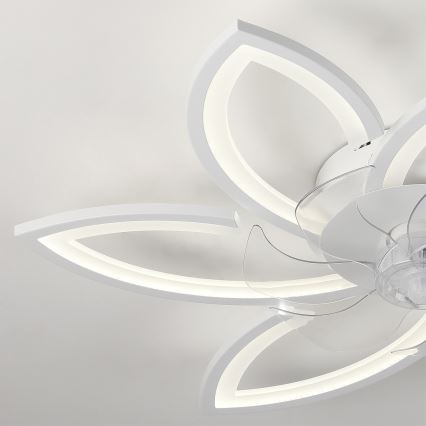 Brilagi - Світлодіодний регульований стельовий світильник з вентилятором LED/50W/230V 3000-6500K білий + дистанційне керування