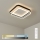 Brilagi - LED регульований стельовий світильник FLARE LED/43W/230V 3000-6000K 39,5x45 cm білий/чорний + пульт дистанційного керування