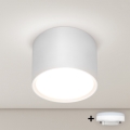 BRILAGI - LED RGB+CCT Димований точковий світильник SMOOTH 1xGX53/14W/230V 60x82 mm 2700-6500K Wi-Fi Tuya білий