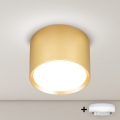 BRILAGI - LED RGB+CCT точковий світильник SMOOTH з регулюванням яскравості 1xGX53/14W/230V 60x82 mm 2700-6500K Wi-Fi Tuya золотий