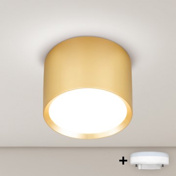 BRILAGI - LED RGB+CCT точковий світильник SMOOTH з регулюванням яскравості 1xGX53/14W/230V 60x82 mm 2700-6500K Wi-Fi Tuya золотий