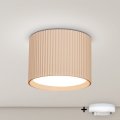 BRILAGI - LED RGB+CCT затемнюваний точковий світильник STRIPY 1xGX53/14W/230V 60x82 mm 2700-6500K Wi-Fi Tuya бежевий