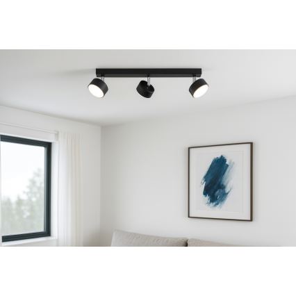 BRILAGI - светодиодный RGB+CCT диммируемый точечный светильник MONO 3xGX53/14W/230V 2700-6500K Wi-Fi Tuya черный