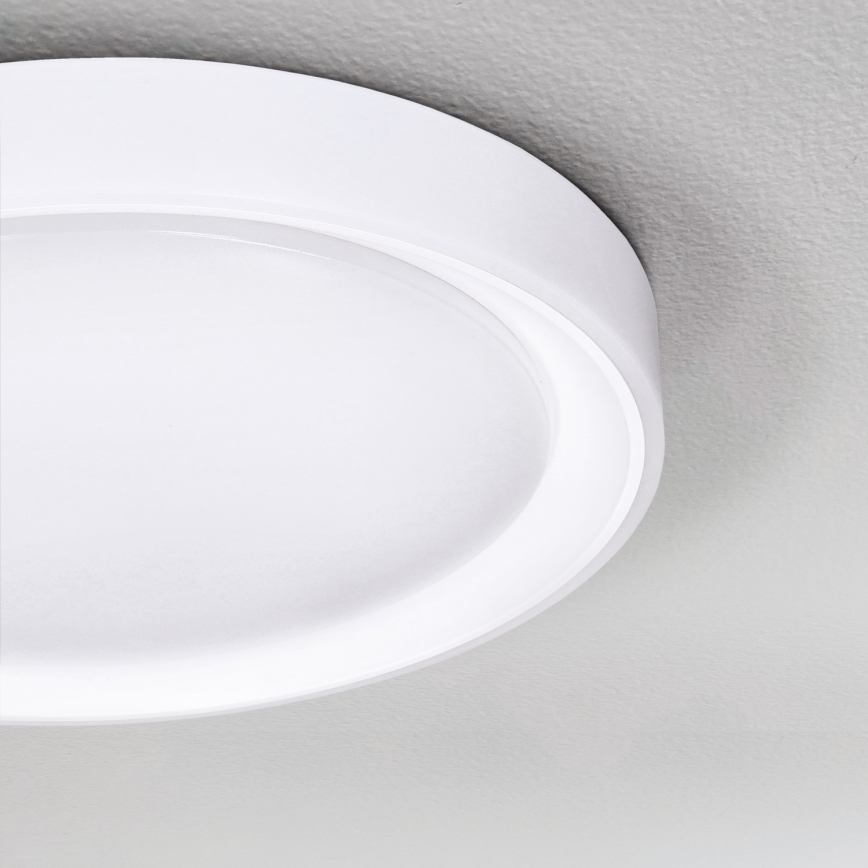 Brilagi - LED RGB Стельовий світильник з регулюванням яскравості FLOCO LED/30W/230V 3000-6500K Wi-Fi Tuya + LED/6W + пульт дистанційного керування
